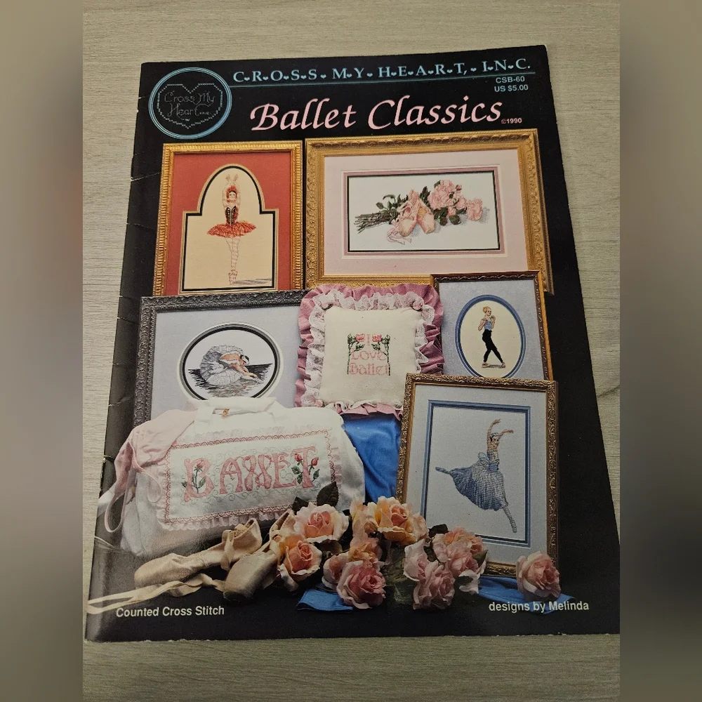 Cross My Heart Ballet Classics Counted Cross Stitch Leaflet